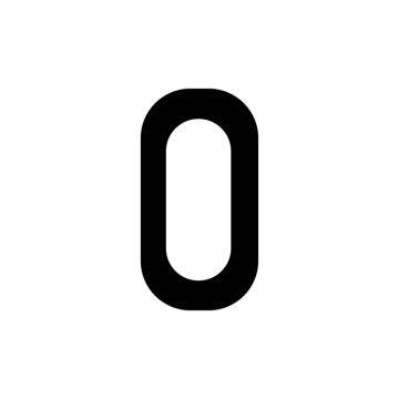 Adesivo de números para carga específica