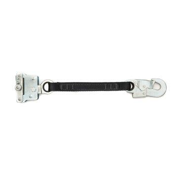 Trava-queda MG Cintos MULT 1886A com fita/mosquetão para corda 12mm