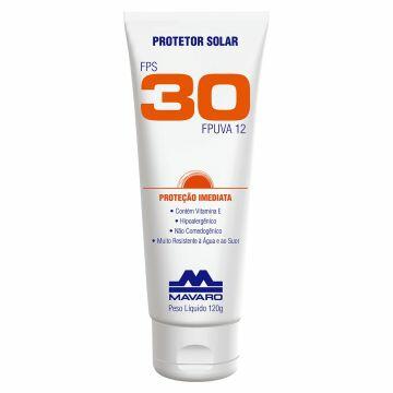 Protetor solar fator 30 - 120g
