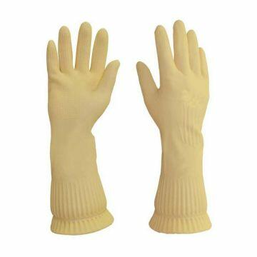 Luvas látex com virola  extra longa 40cm - CA 15100