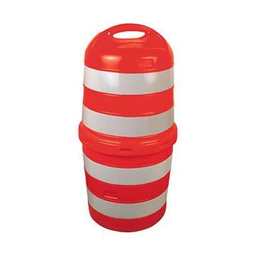 Cone de Sinalização Tonel com refletivo 100 cm x 54 cm (barril)