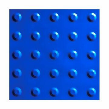 Piso Tátil Alerta Azul 25x25cm