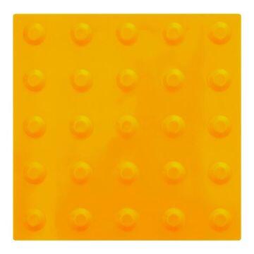 Piso Tátil Alerta Amarelo 25x25cm