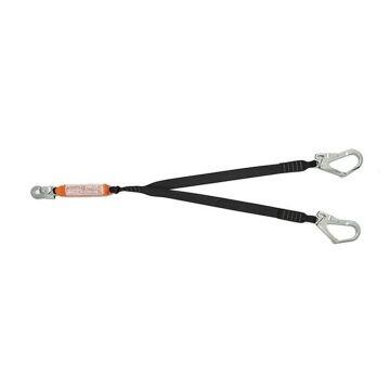 Talabarte Y MG Cintos MULT 1892G fita plana com absorvedor com gancho mosquetão aço 55mm