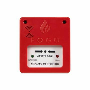 Acionador manual com sirene endereçavel compact
