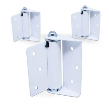 Dobradiça para porta corta fogo - Branca (3 un.)