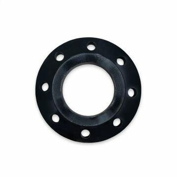 Flange lisa aço carbono para solda 8 furos - 8 pol.