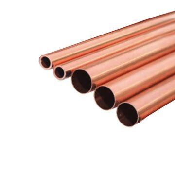 Tubo de cobre classe E - 5 metros - 22mm