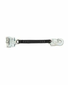 Trava-queda MG Cintos MULT 1886A com fita/mosquetão para corda 12mm