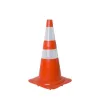 Cone (PADRÃO NORMA NBR 15071) refletivo flexível 75cm lar/bco Cone (PADRÃO NORMA NBR 15071) refletivo flexível 75cm lar/bco