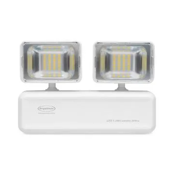 Iluminação de emergência não autônoma LED 2 faróis 1200 lúmens - 24V Iluminação de emergência não autônoma LED 2 faróis 1200 lúmens - 24V